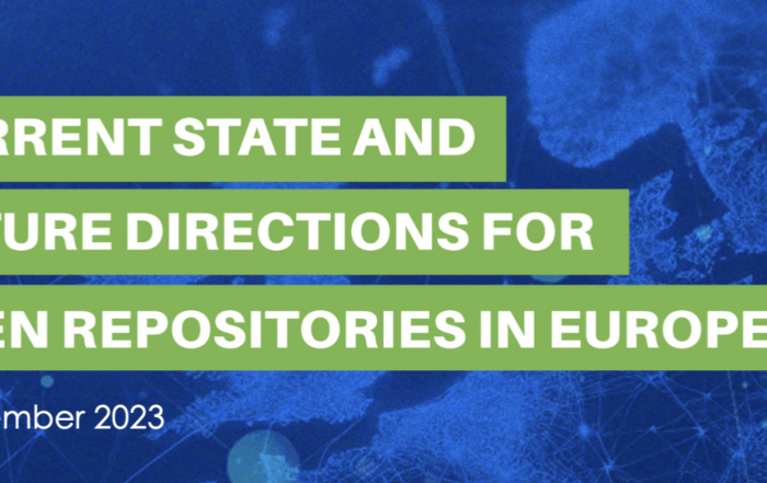 New report on the state of repositories in Europe